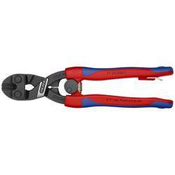 Knipex CoBolt® Kompakt-Bolzenschneider mit schlanken Mehrkomponenten-Hüllen, mit integrierter Befestigungsöse zum Anbringen einer Absturzsicherung schwarz atramentiert 200 mm (SB-Karte/Blister) Nr. 71 22 200 T BK