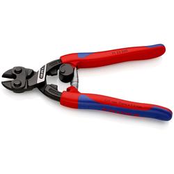 Knipex CoBolt® Kompakt-Bolzenschneider mit schlanken Mehrkomponenten-Hüllen schwarz atramentiert 200 mm (SB-Karte/Blister) Nr. 71 32 200 SB