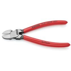 Knipex Seitenschneider für Kunststoff runder Kopf mit Kunststoff überzogen 160 mm Nr. 72 01 160 KA