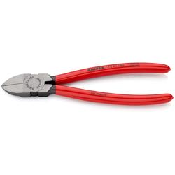 Knipex Seitenschneider für Kunststoff mit Kunststoff überzogen 180 mm Nr. 72 01 180