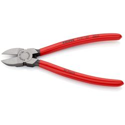 Knipex Seitenschneider für Kunststoff mit Kunststoff überzogen 180 mm Nr. 72 01 180