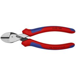 Knipex X-Cut® Kompakt-Seitenschneider hochübersetzt mit Mehrkomponenten-Hüllen schwarz atramentiert 160 mm Nr. 73 02 160