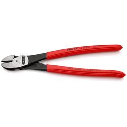 Knipex Kraft-Seitenschneider mit Kunststoff überzogen schwarz atramentiert 250 mm Nr. 74 01 250
