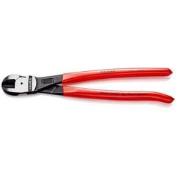 Knipex Kraft-Mittenschneider mit Kunststoff überzogen schwarz atramentiert 250 mm (SB-Karte/Blister) Nr. 74 91 250 SB