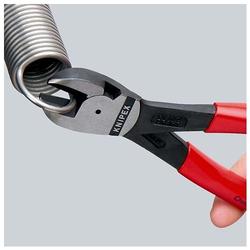 Knipex Kraft-Mittenschneider mit Kunststoff überzogen schwarz atramentiert 250 mm (SB-Karte/Blister) Nr. 74 91 250 SB