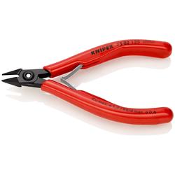 Knipex Elektronik-Seitenschneider mit Kunststoff-Hüllen brüniert 125 mm (SB-Karte/Blister) Nr. 75 02 125 SB