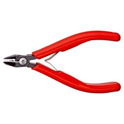 Knipex Elektronik-Seitenschneider mit Kunststoff-Hüllen brüniert 125 mm Nr. 75 12 125