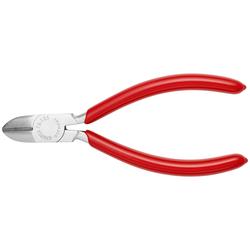 Knipex Seitenschneider für Elektromechaniker mit Kunststoff überzogen verchromt 125 mm Nr. 76 03 125