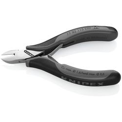 Knipex Elektronik-Seitenschneider ESD mit Mehrkomponenten-Hüllen 115 mm Nr. 77 02 115 ESD
