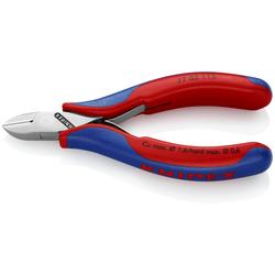 Knipex Elektronik-Seitenschneider mit Mehrkomponenten-Hüllen 115 mm (SB-Karte/Blister) Nr. 77 02 115 SB