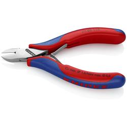 Knipex Elektronik-Seitenschneider mit Mehrkomponenten-Hüllen 115 mm (SB-Karte/Blister) Nr. 77 02 115 SB