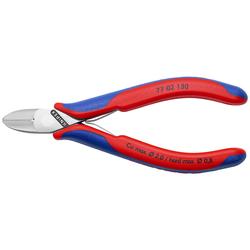 Knipex Elektronik-Seitenschneider mit Mehrkomponenten-Hüllen 130 mm Nr. 77 02 130