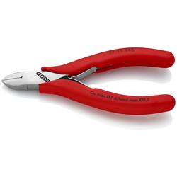 Knipex Elektronik-Seitenschneider mit rutschhemmendem Kunststoff überzogen 115 mm Nr. 77 11 115