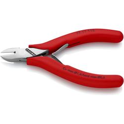 Knipex Elektronik-Seitenschneider mit rutschhemmendem Kunststoff überzogen 115 mm Nr. 77 11 115