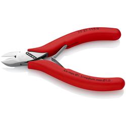 Knipex Elektronik-Seitenschneider mit durchgestecktem Gelenk mit Kunststoff überzogen 115 mm Nr. 77 21 115 N