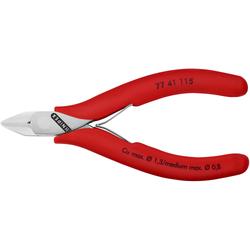 Knipex Elektronik-Seitenschneider mit Mehrkomponenten-Hüllen 115 mm Nr. 77 41 115