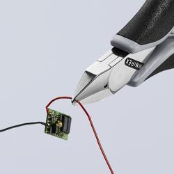 Knipex Elektronik-Seitenschneider ESD mit Mehrkomponenten-Hüllen 115 mm Nr. 77 42 115 ESD