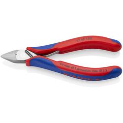 Knipex Elektronik-Seitenschneider mit Mehrkomponenten-Hüllen 130 mm Nr. 77 42 130