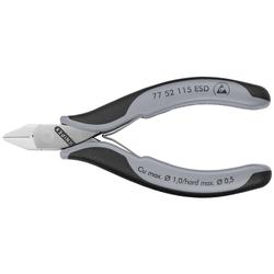 Knipex Elektronik-Seitenschneider ESD mit Mehrkomponenten-Hüllen 115 mm Nr. 77 52 115 ESD