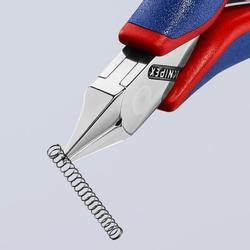 Knipex Elektronik-Seitenschneider mit Mehrkomponenten-Hüllen 115 mm Nr. 77 52 115