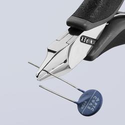 Knipex Elektronik-Seitenschneider ESD mit Mehrkomponenten-Hüllen 115 mm Nr. 77 72 115 ESD