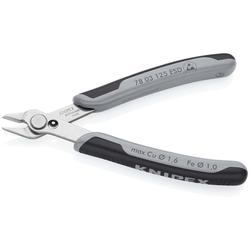 Knipex Electronic Super Knips® ESD mit Mehrkomponenten-Hüllen 125 mm (SB-Karte/Blister) Nr. 78 03 125 ESDSB