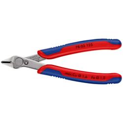 Knipex Electronic Super Knips® mit Mehrkomponenten-Hüllen 125 mm (SB-Karte/Blister) Nr. 78 03 125 SB
