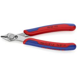 Knipex Electronic Super Knips® mit Mehrkomponenten-Hüllen 125 mm (SB-Karte/Blister) Nr. 78 03 125 SB