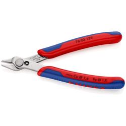 Knipex Electronic Super Knips® mit Mehrkomponenten-Hüllen 125 mm (SB-Karte/Blister) Nr. 78 03 125 SB
