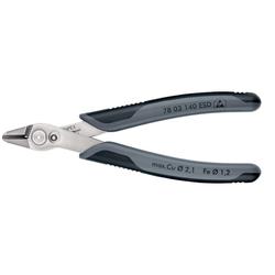 Knipex Electronic Super Knips® XL ESD mit Mehrkomponenten-Hüllen 140 mm (SB-Karte/Blister) Nr. 78 03 140 ESDSB