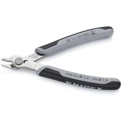Knipex Electronic Super Knips® ESD mit Mehrkomponenten-Hüllen 125 mm Nr. 78 13 125 ESD