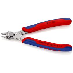 Knipex Electronic Super Knips® mit Mehrkomponenten-Hüllen 125 mm Nr. 78 13 125