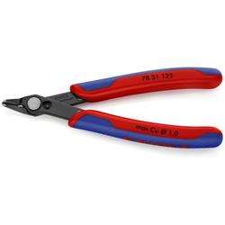 Knipex Electronic Super Knips® mit Mehrkomponenten-Hüllen brüniert 125 mm Nr. 78 31 125