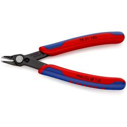 Knipex Electronic Super Knips® mit Mehrkomponenten-Hüllen brüniert 125 mm Nr. 78 31 125