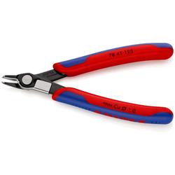 Knipex Electronic Super Knips® mit Mehrkomponenten-Hüllen brüniert 125 mm Nr. 78 41 125