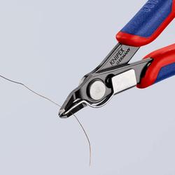 Knipex Electronic Super Knips® mit Mehrkomponenten-Hüllen brüniert 125 mm Nr. 78 41 125