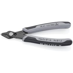 Knipex Electronic Super Knips® ESD mit Mehrkomponenten-Hüllen brüniert 125 mm Nr. 78 61 125 ESD