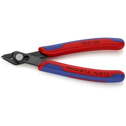 Knipex Electronic Super Knips® mit Mehrkomponenten-Hüllen brüniert 125 mm (SB-Karte/Blister) Nr. 78 61 125 SB
