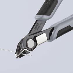 Knipex Electronic Super Knips® mit Mehrkomponenten-Hüllen brüniert 125 mm (SB-Karte/Blister) Nr. 78 71 125 SB