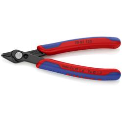 Knipex Electronic Super Knips® mit Mehrkomponenten-Hüllen brüniert 125 mm Nr. 78 81 125