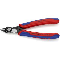 Knipex Electronic Super Knips® mit Mehrkomponenten-Hüllen brüniert 125 mm Nr. 78 91 125