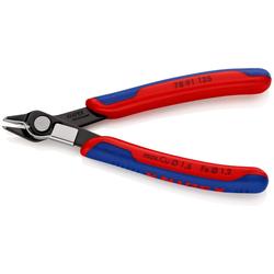 Knipex Electronic Super Knips® mit Mehrkomponenten-Hüllen brüniert 125 mm Nr. 78 91 125