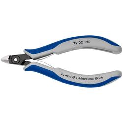 Knipex Präzisions-Elektronik-Seitenschneider mit Mehrkomponenten-Hüllen brüniert 120 mm Nr. 79 02 120