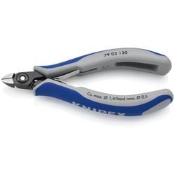 Knipex Präzisions-Elektronik-Seitenschneider mit Mehrkomponenten-Hüllen brüniert 120 mm Nr. 79 02 120