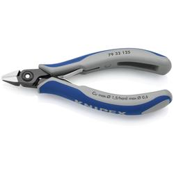 Knipex Präzisions-Elektronik-Seitenschneider mit Mehrkomponenten-Hüllen brüniert 125 mm Nr. 79 32 125