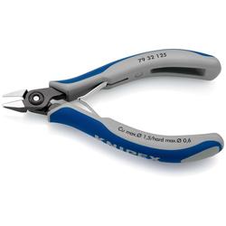 Knipex Präzisions-Elektronik-Seitenschneider mit Mehrkomponenten-Hüllen brüniert 125 mm Nr. 79 32 125