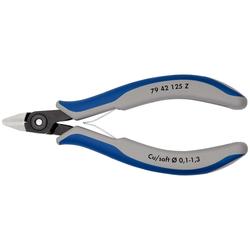 Knipex Präzisions-Elektronik-Seitenschneider mit Mehrkomponenten-Hüllen brüniert 125 mm Nr. 79 42 125 Z