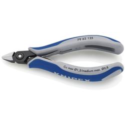 Knipex Präzisions-Elektronik-Seitenschneider mit Mehrkomponenten-Hüllen brüniert 125 mm Nr. 79 62 125