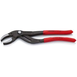 Knipex Siphon- und Connectorenzange SpeedGrip mit rutschhemmendem Kunststoff überzogen schwarz atramentiert 250 mm (SB-Karte/Blister) Nr. 81 01 250 SB