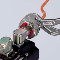 Knipex Siphon- und Connectorenzange SpeedGrip mit rutschhemmendem Kunststoff überzogen verchromt 250 mm Nr. 81 13 250